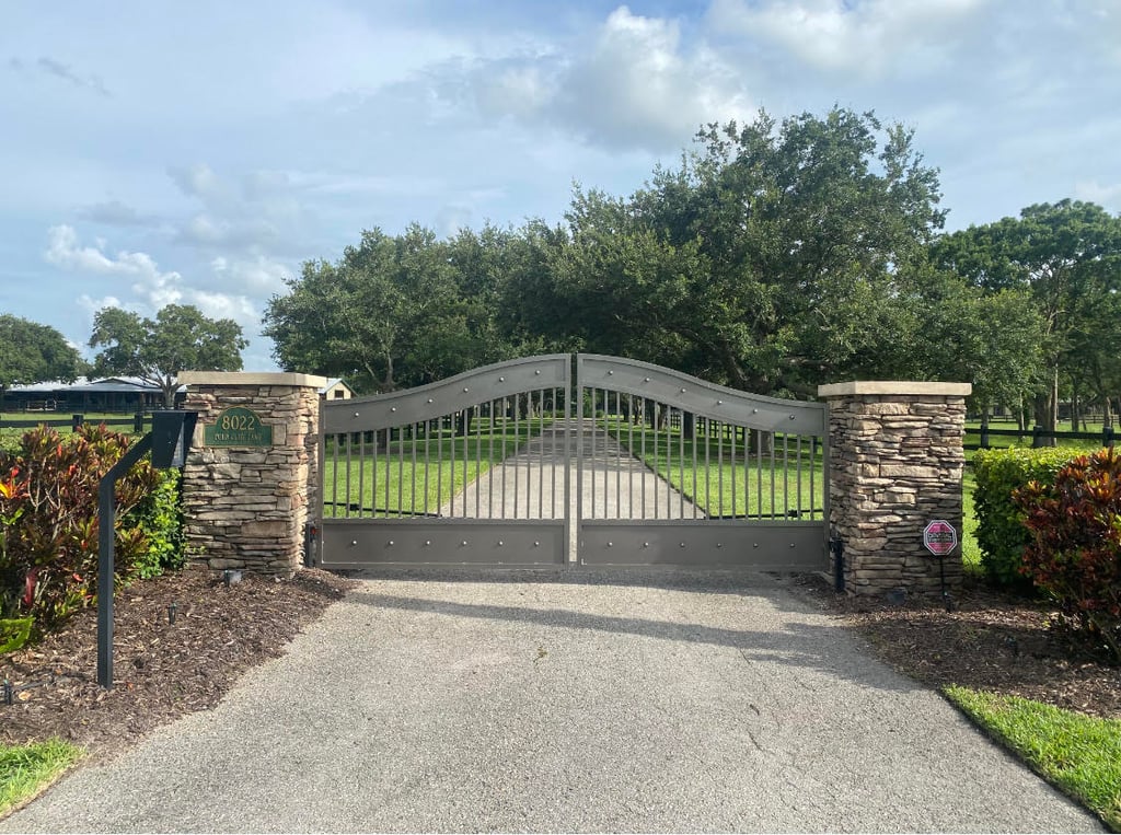 Creating a Grand Entrance: Sarasota Estate Gates for Luxury Homes
