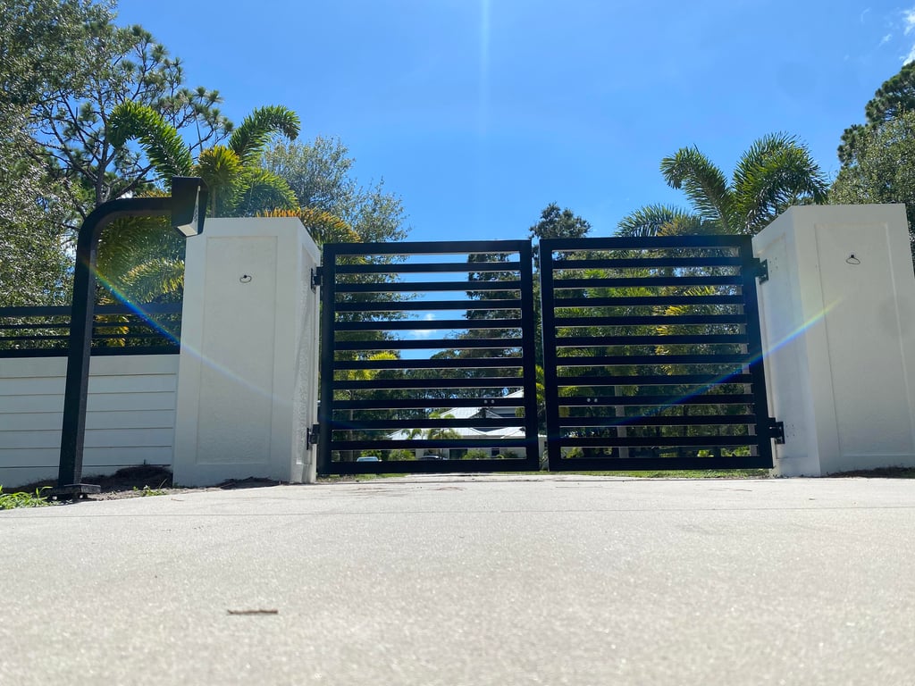 Gate Design for Sarasota's Modern and Contemporary Homes